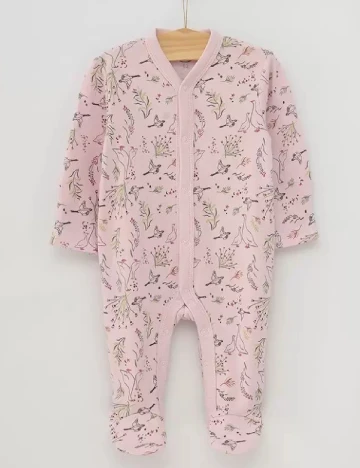 Set salopete 2 perechi Cool Club, roz/verde