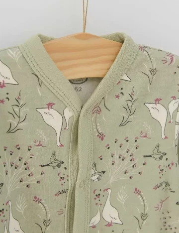 Set salopete 2 perechi Cool Club, roz/verde