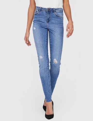 
						Blugi Vero Moda, albastru