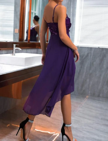 Rochie medie SHEIN, mov