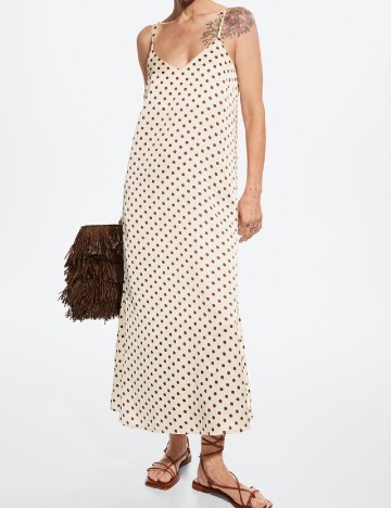 
						Rochie lunga Mango, crem