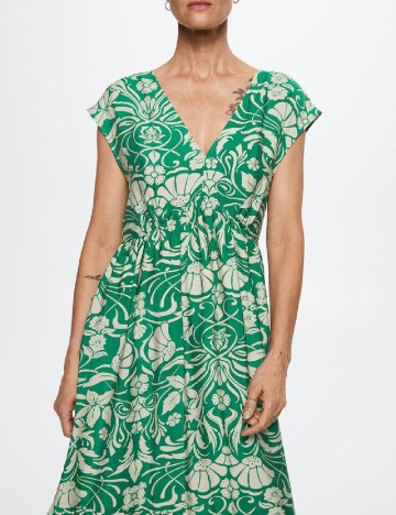 Rochie lunga Mango, verde