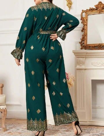 Salopeta SHEIN CURVE, verde