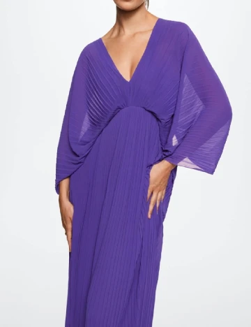 Rochie lunga Mango, mov