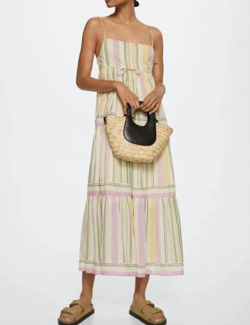 Rochie medie Mango, mix culori