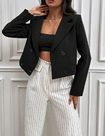 
						Sacou SHEIN, negru