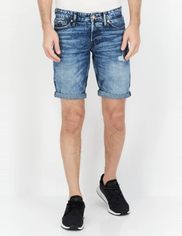 Pantaloni scurti Guess, albastru Albastru