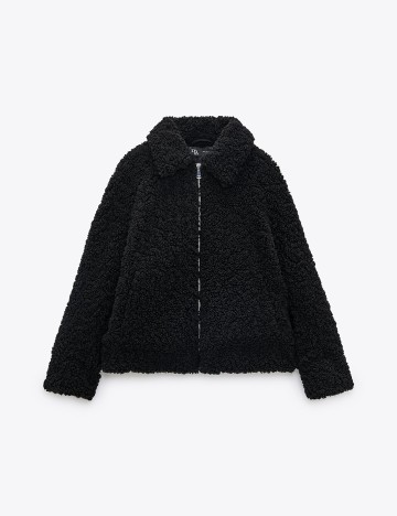 Geaca Zara, negru, XL