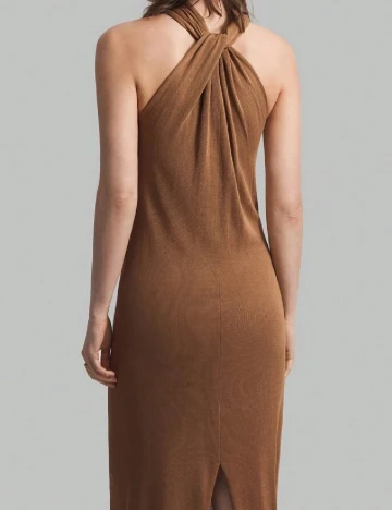 Rochie lunga SHEIN, maro Maro
