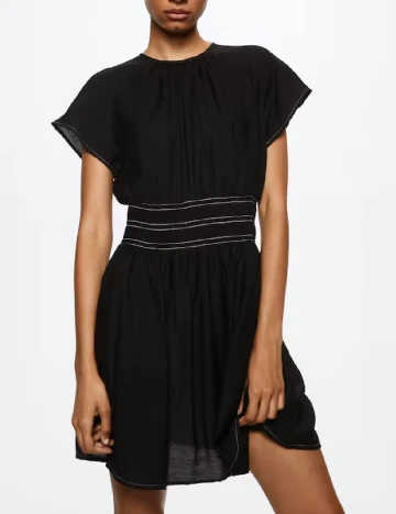 Rochie scurta Mango, negru