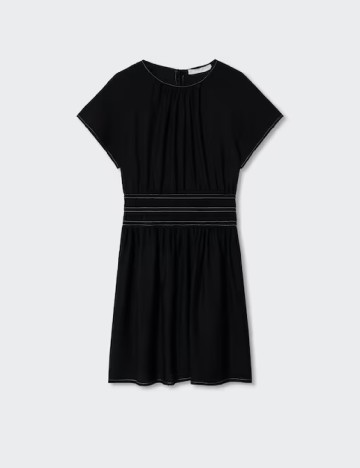 Rochie scurta Mango, negru