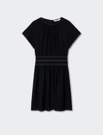 Rochie scurta Mango, negru