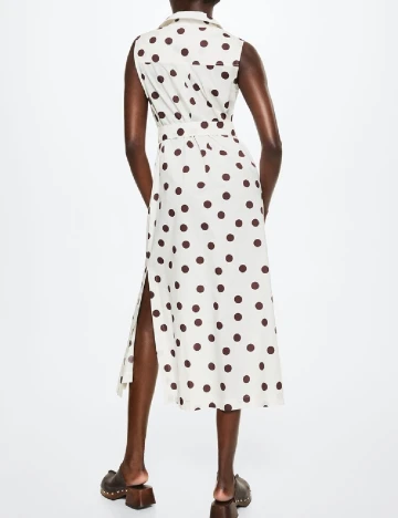 Rochie medie Mango, alb