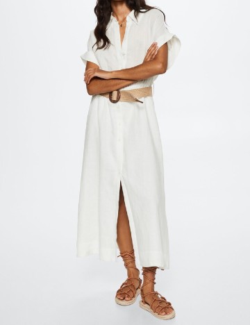 
						Rochie lunga Mango, alb
