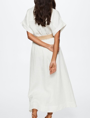 Rochie lunga Mango, alb