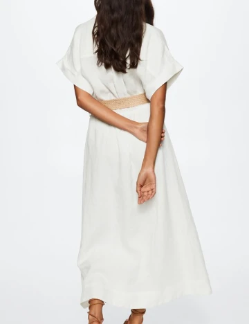 Rochie lunga Mango, alb