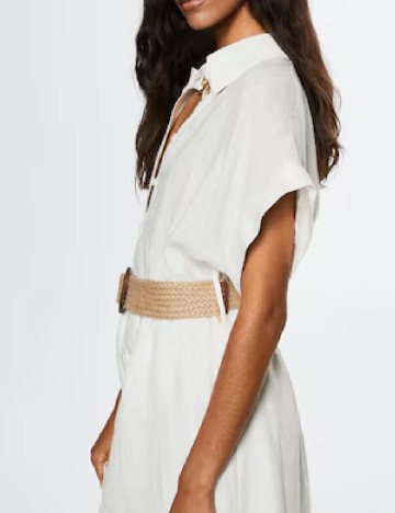 Rochie lunga Mango, alb