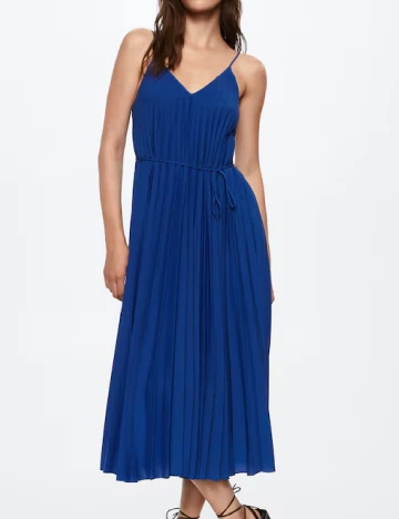 Rochie lunga Mango, albastru