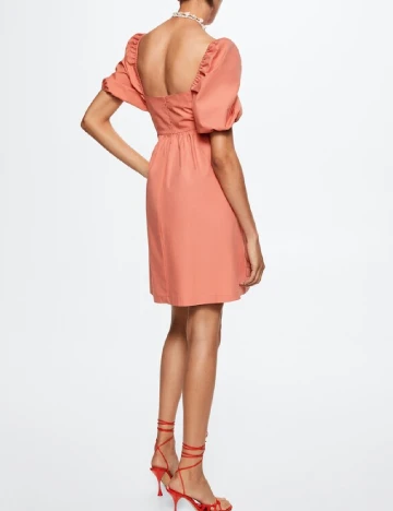 Rochie scurta Mango, roz