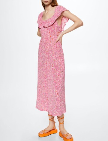 
						Rochie medie Mango, roz