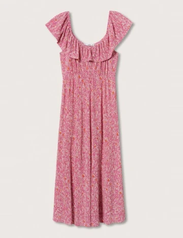 Rochie medie Mango, roz
