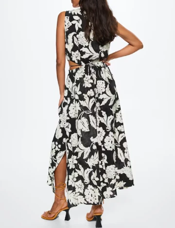 Rochie lunga Mango, negru
