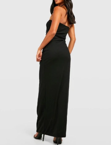 Rochie lunga Boohoo, negru Negru