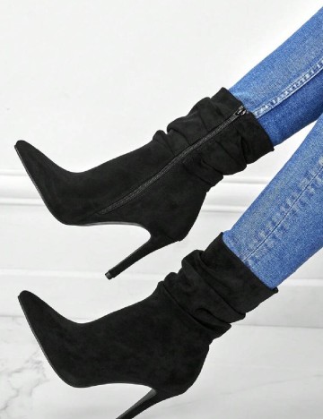 
						Botine SHEIN, negru