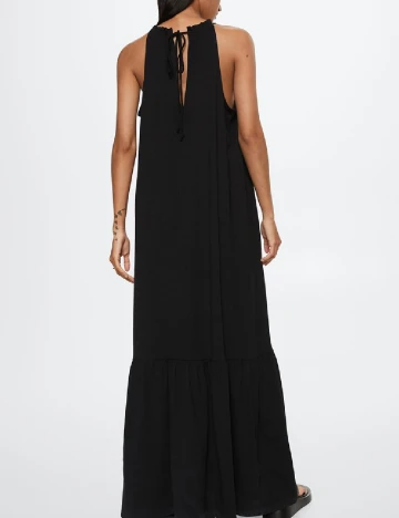 Rochie lunga Mango, negru