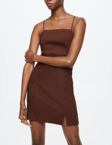 
						Rochie scurta Mango, maro