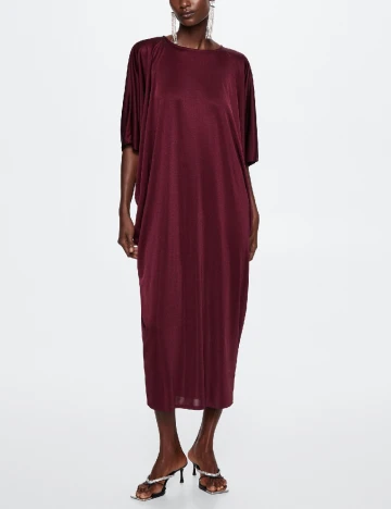 Rochie lunga Mango, pruna Mov