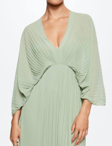 Rochie lunga Mango, verde