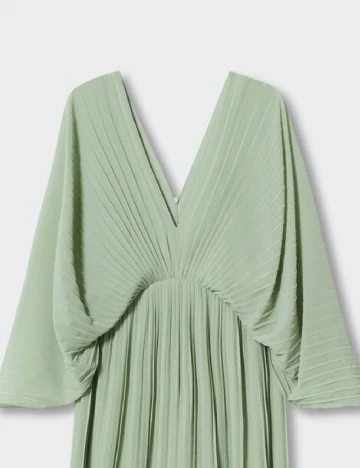 Rochie lunga Mango, verde Verde