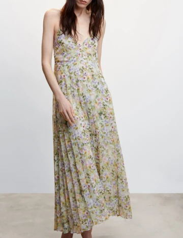 Rochie lunga Mango, mix culori Mix culori