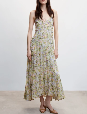 Rochie lunga Mango, mix culori Mix culori