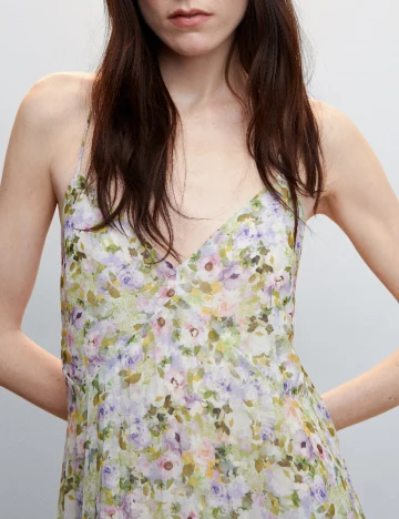 Rochie lunga Mango, mix culori Mix culori