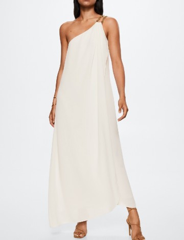 
						Rochie lunga Mango, alb