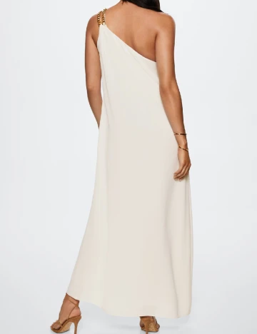 Rochie lunga Mango, alb
