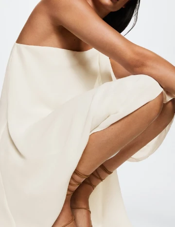 Rochie lunga Mango, alb