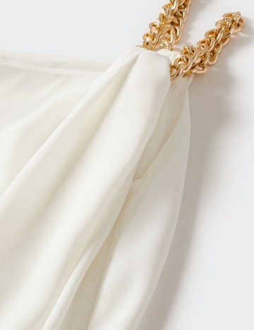 Rochie lunga Mango, alb