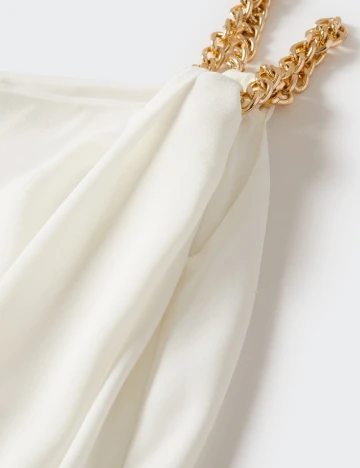 Rochie lunga Mango, alb