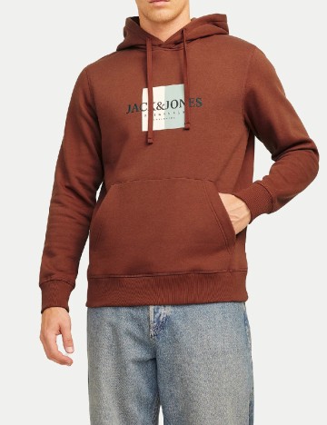 
						Hanorac Jack&Jones, caramiziu