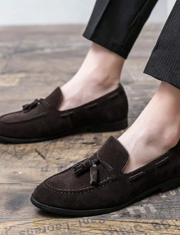 Mocasini SHEIN, maro Maro