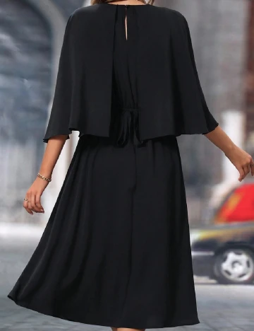 Rochie medie SHEIN, negru Negru