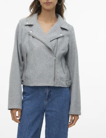 Jacheta Vero Moda, gri Gri