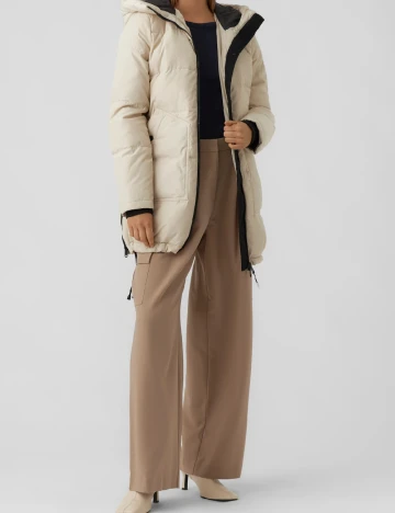 Geaca Vero Moda, crem