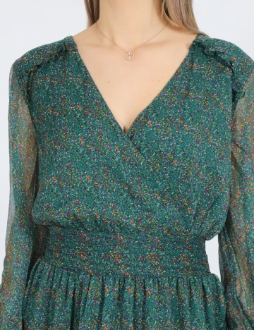 Rochie scurta Vero Moda, verde