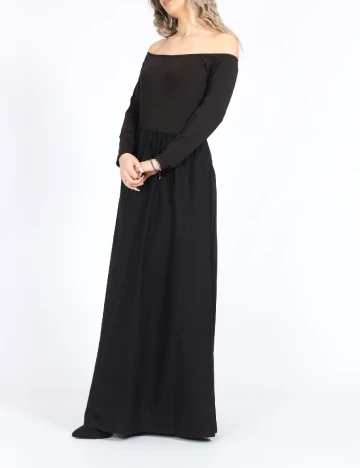 Rochie lunga Vero Moda, negru Negru