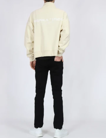 Pulover Jack&Jones, crem Crem