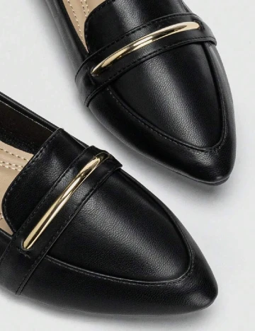 Balerini SHEIN, negru Negru